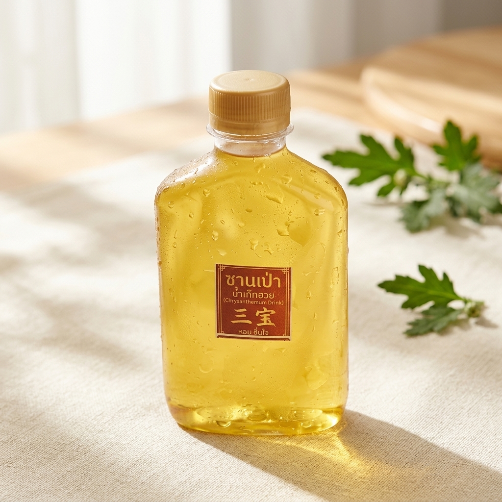 น้ำเก๊กฮวยต้มสด ซานเป่า